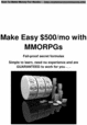 Thumbnail Make Easy $500/mo with MMORPGs