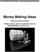 Thumbnail Money Making Ideas 